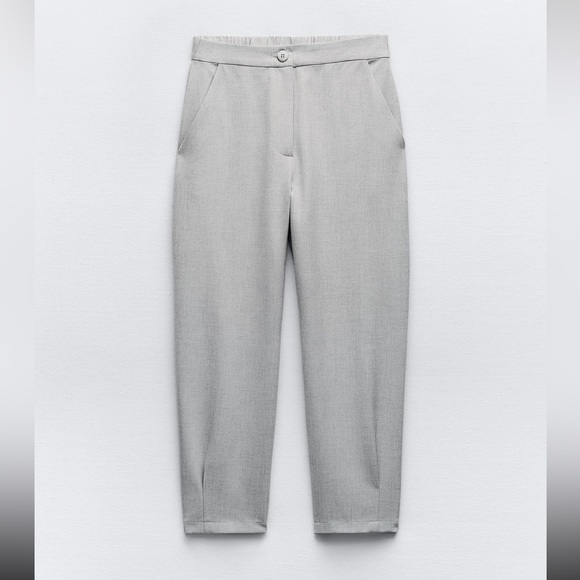 NTW Zara straight leg gray pants - Picture 3 of 6